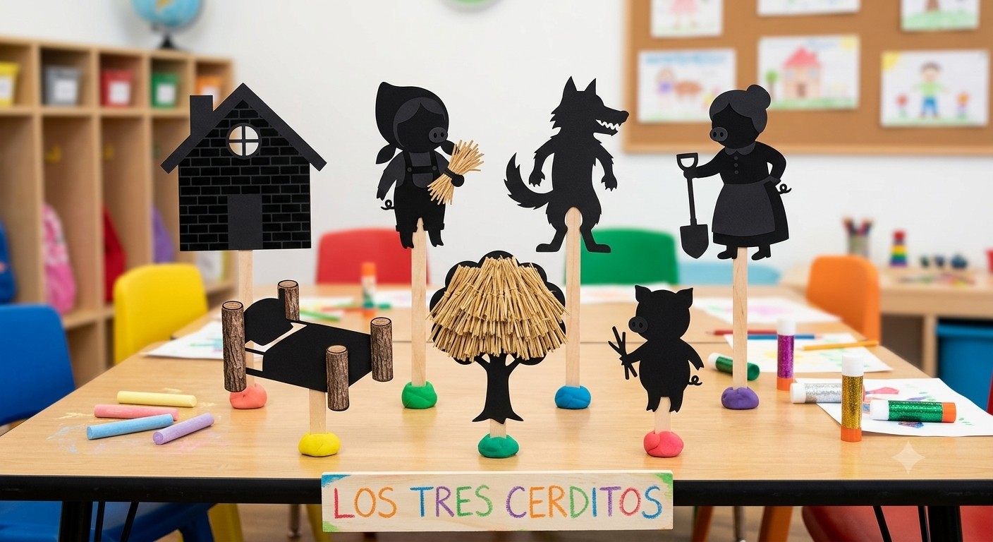 Cuentos en Siluetas con Cricut