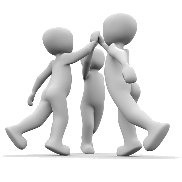 Grupo de personas colaborando