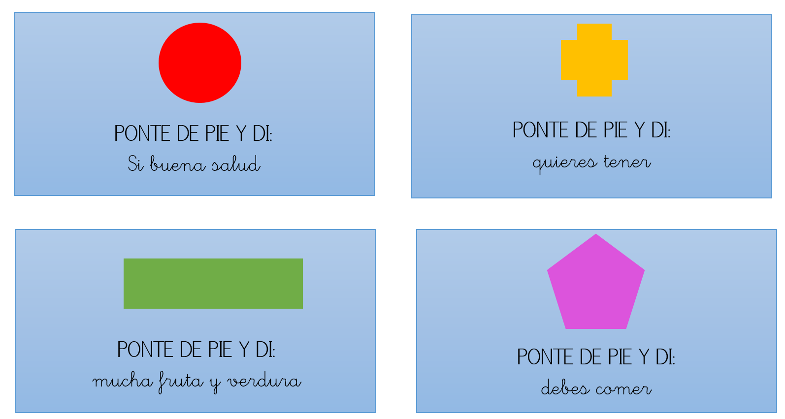 Tarjetas de juego