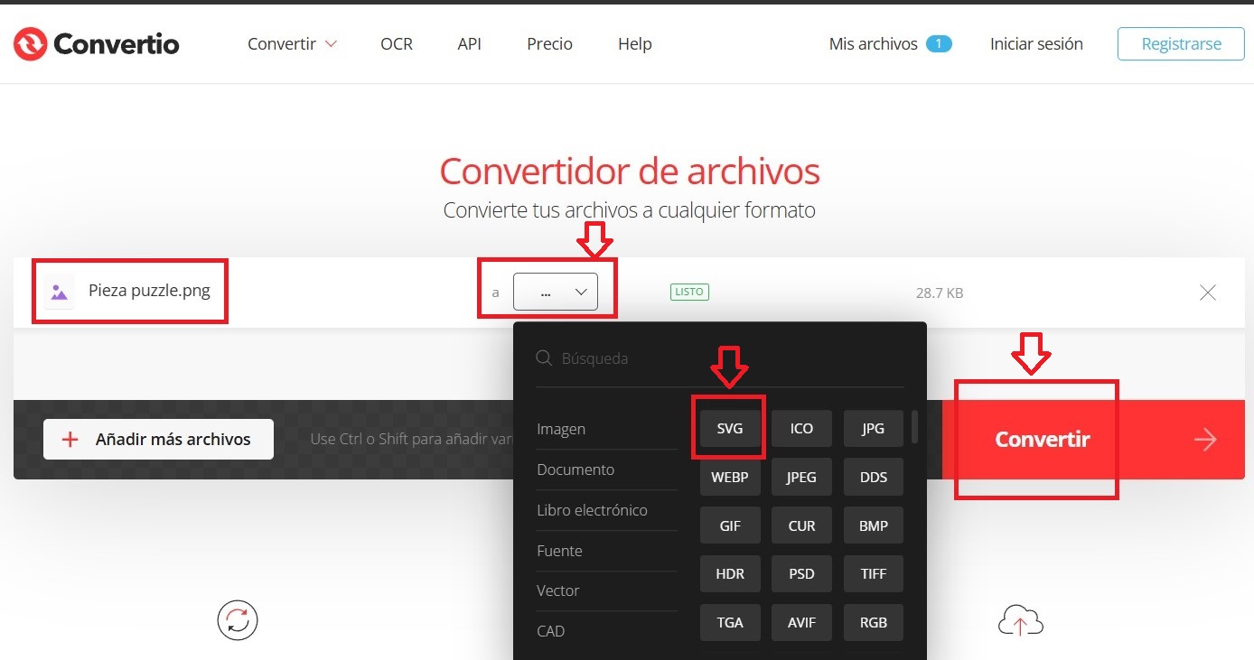 Imagen del paso Paso 2: conviértelo al formato adecuado