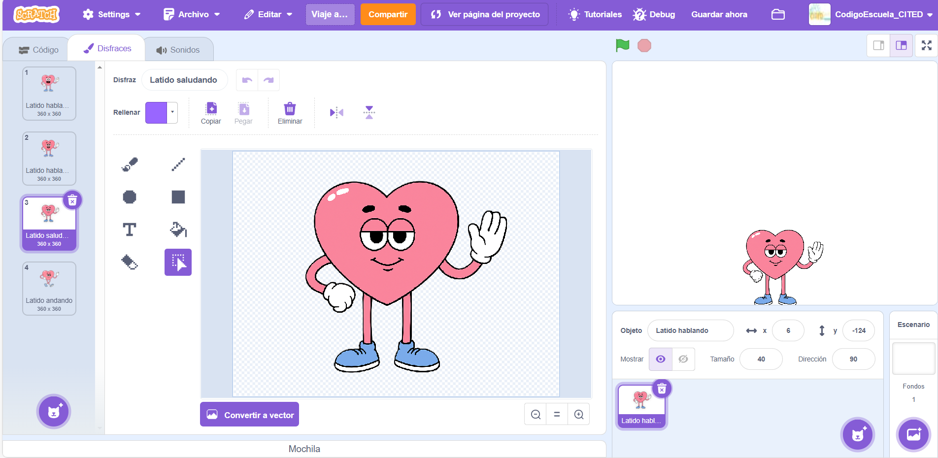 Imagen del paso Paso 1: Programación. Diseño.