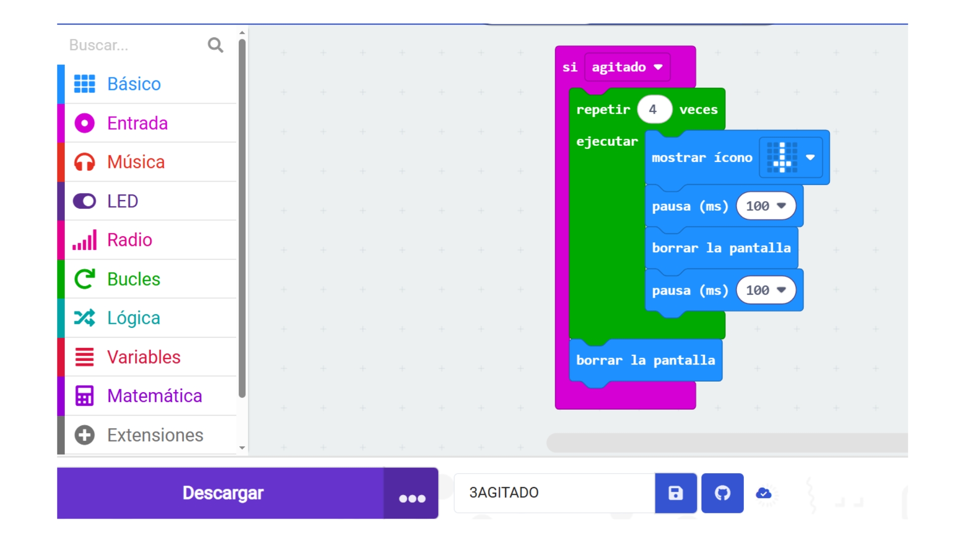 Imagen del paso 3. ALARMA MANUAL: AGITADO