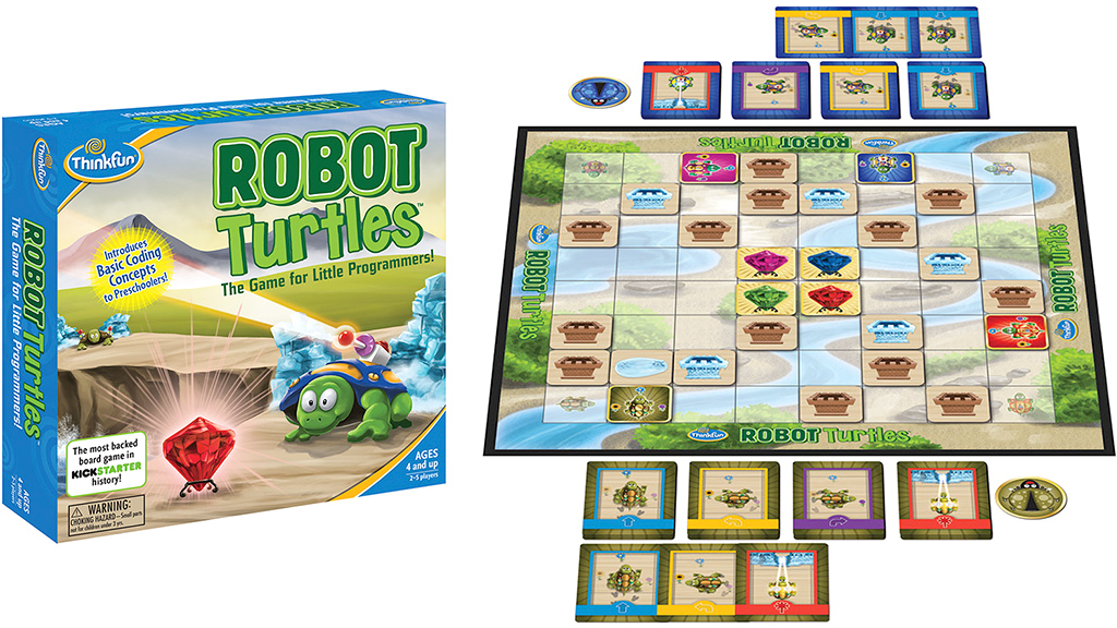 Robot Turtles Caja y Tablero