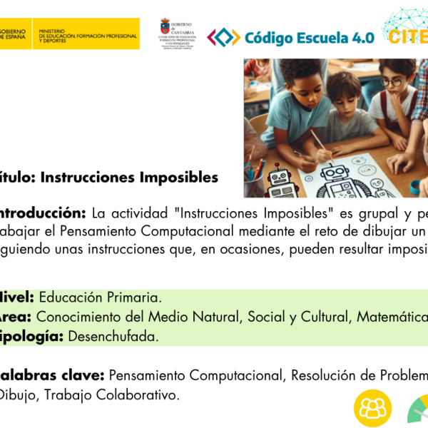 Ficha Resumen Instrucciones Imposibles Ficha Resumen Instrucciones Imposibles